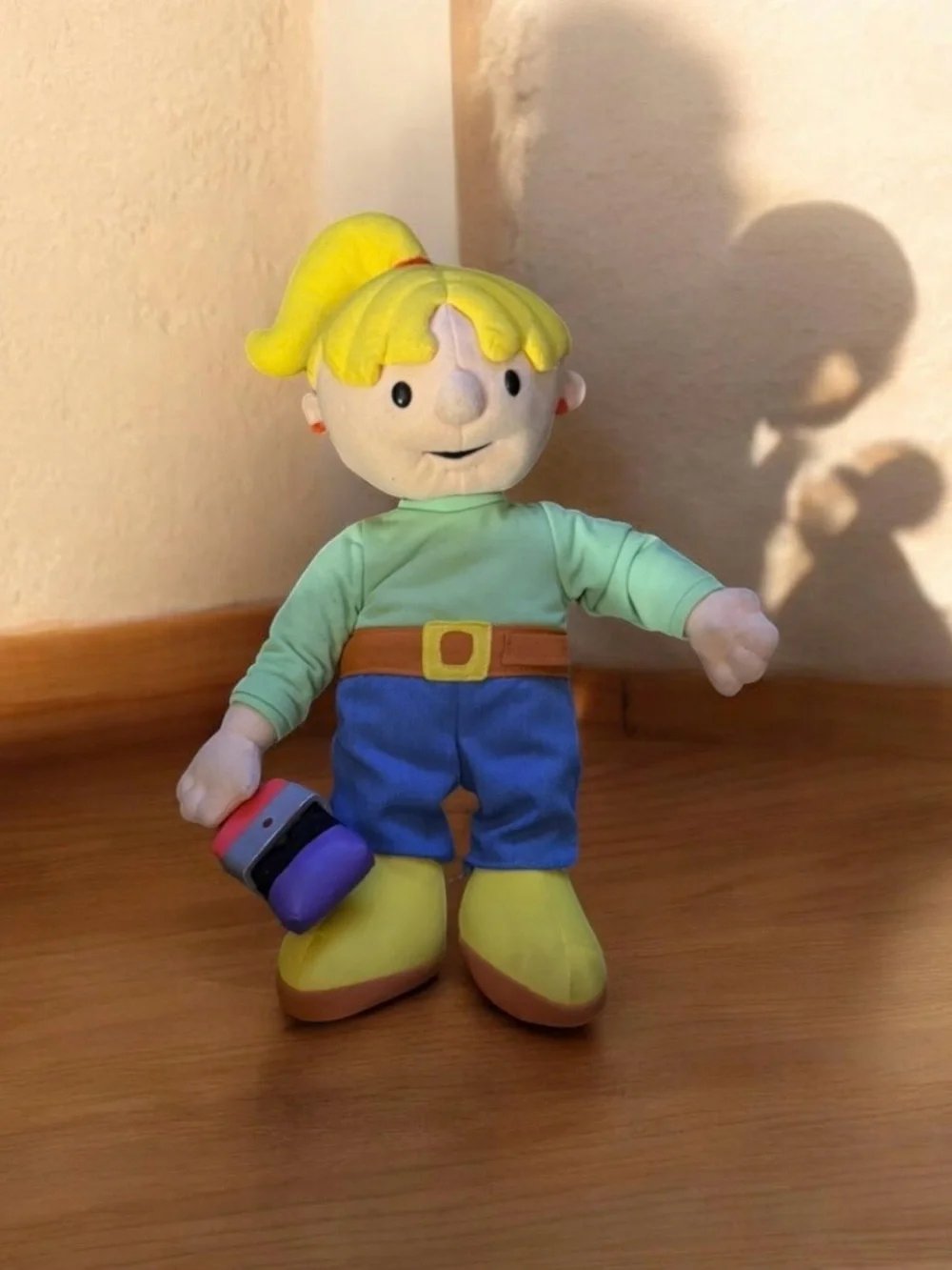 Vintage~2001~Rare~Wendy Painter~Playskool~Bob The Builder~Plush Talking Doll Toy